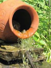 Garden Fountain in Lincoln County, Kentucky